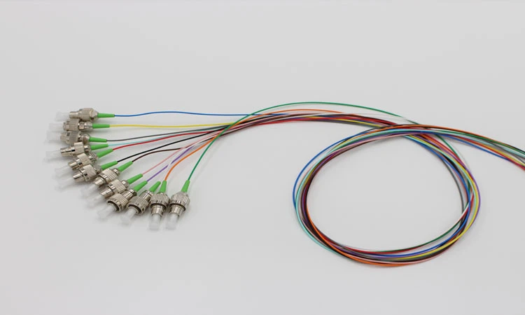 Fiber Optic Pigtail FC APC 12 BARV