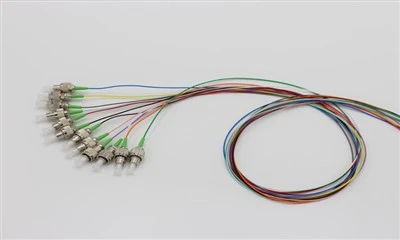Fiber Optic Pigtail FC APC 12 BARV