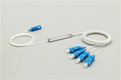 1×4 SC UPC Plc razdelilnik vlaken, mini modul